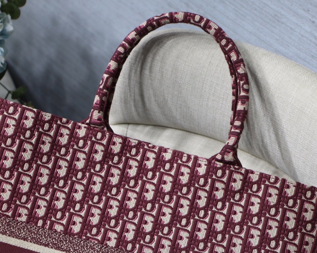 D10r Canvas Book Tote OBLIQUE Bag 41.5cm