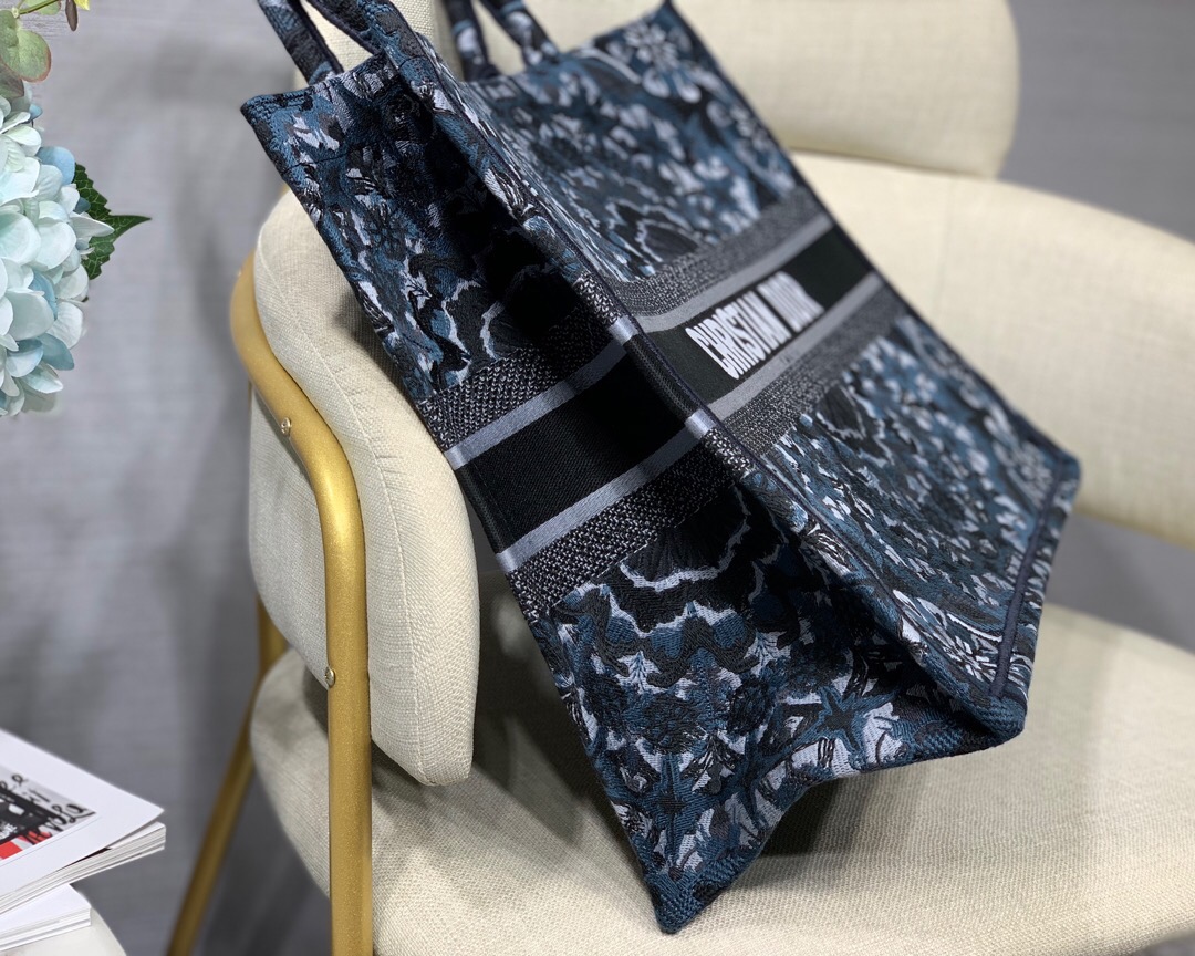 D10r OBLIQUE Canvas Book Tote 41.5cm