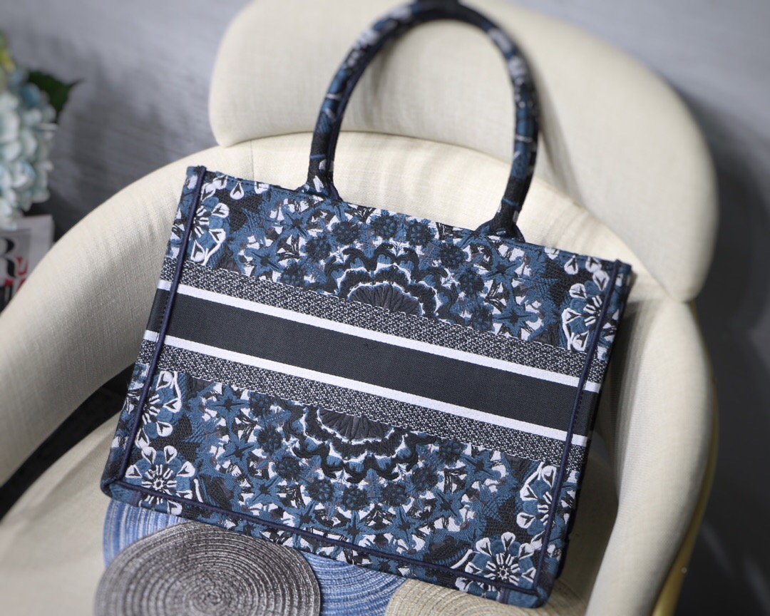 D10r OBLIQUE Canvas Book Tote 36.5cm