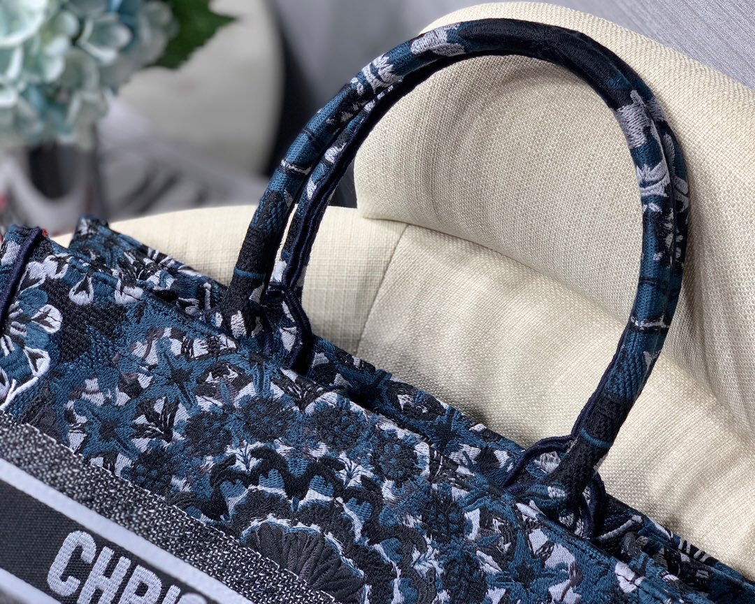 D10r OBLIQUE Canvas Book Tote 36.5cm