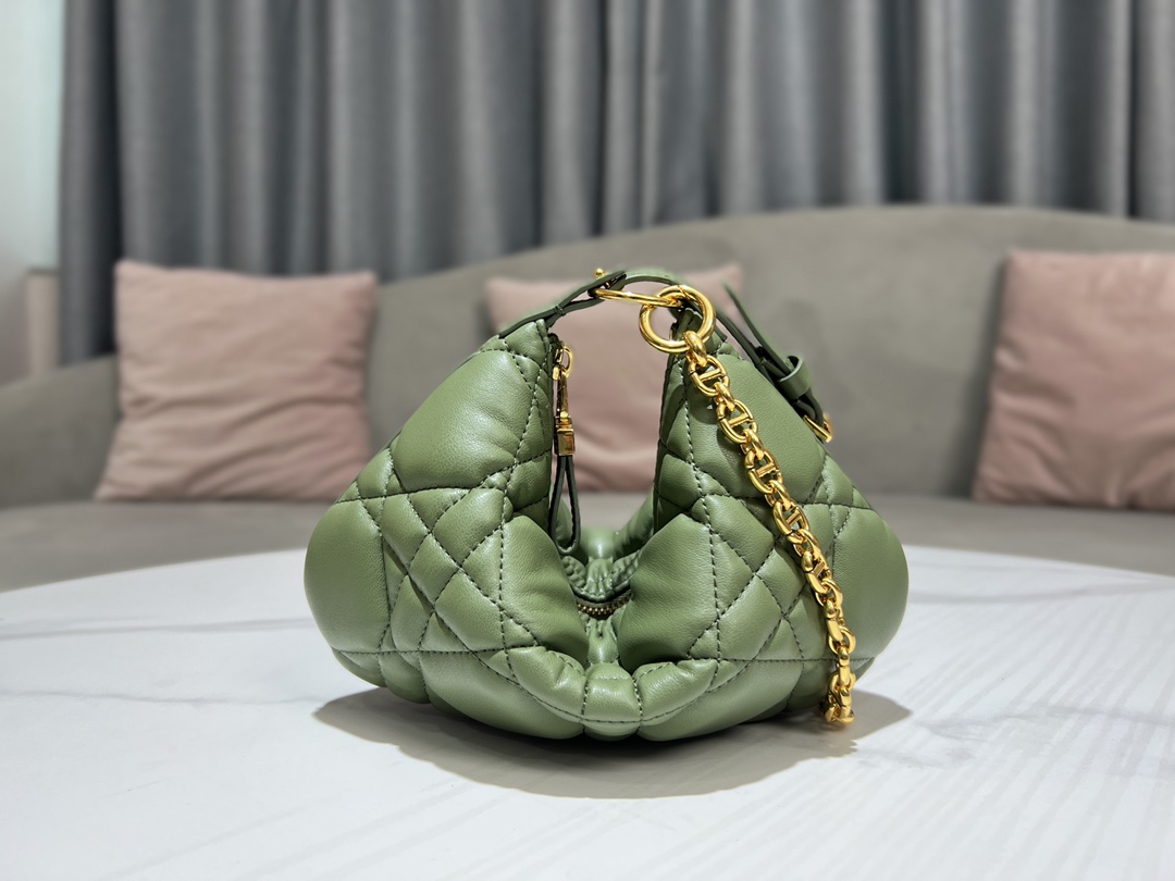Bagsaaa D10r Caro Nomad Bag Green - 25x16x2.5cm